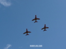 Aircraft formation takeoff Red Arrows formation takeoff
