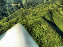 Glider flying wing view