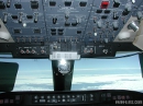 CRJ cockpit overhead panel Canadair CRJ cockpit overhead panel