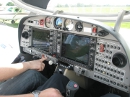 Diamond Twin Star cockpit