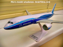 Dreamliner plastic airplane model