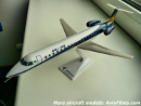 Embraer 145 plastic airplane model