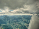 Flying a glider aircraft