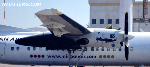 Fokker 50 engine