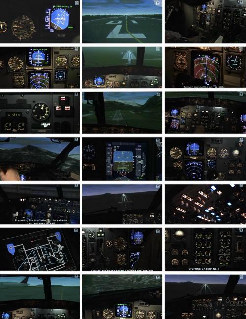 Boeing 737 simulator video pictures